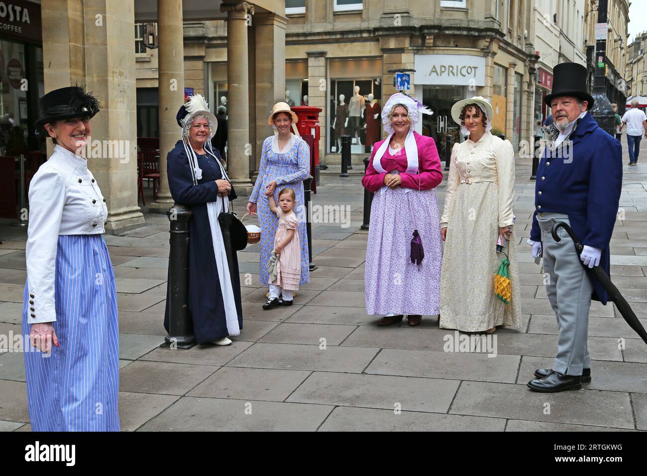 Jane Austen Festival 2023, Stall Street, Bath, Somerset, England, Großbritannien, Großbritannien, Europa Stockfoto