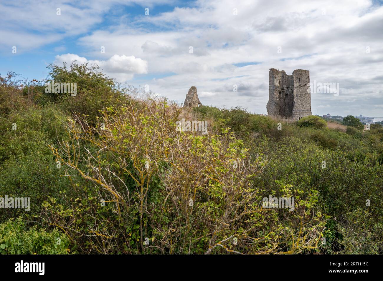 Hadleigh Castle Stockfoto