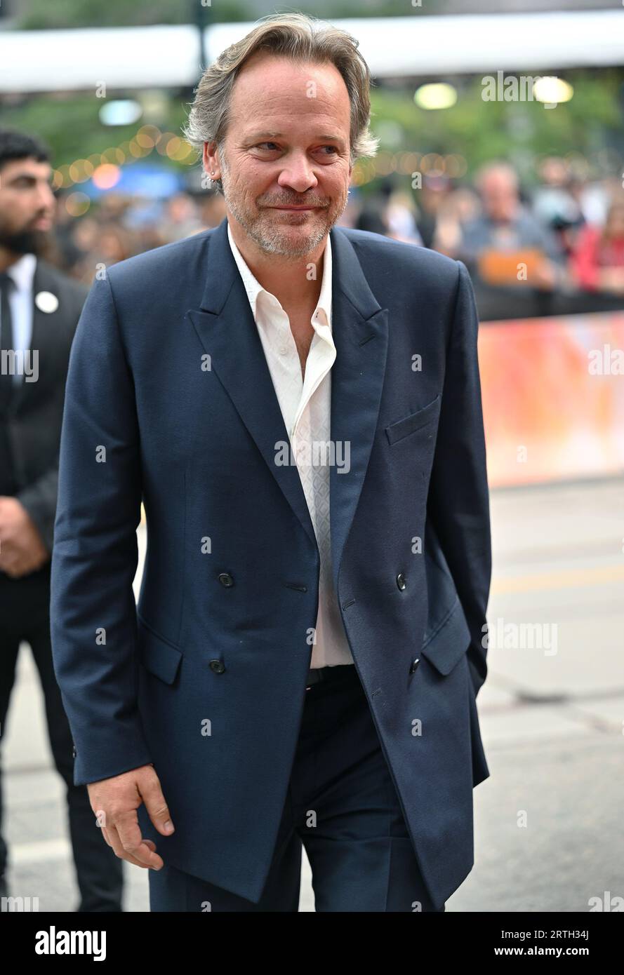 Toronto, Kanada. September 2023. Peter Sarsgaard kommt für die Premiere von „Memory“ am Royal Alexandra Theatre während des Toronto International Film Festival in Toronto, Kanada, am Dienstag, den 12. September 2023. Foto von Chris Chew/UPI Credit: UPI/Alamy Live News Stockfoto