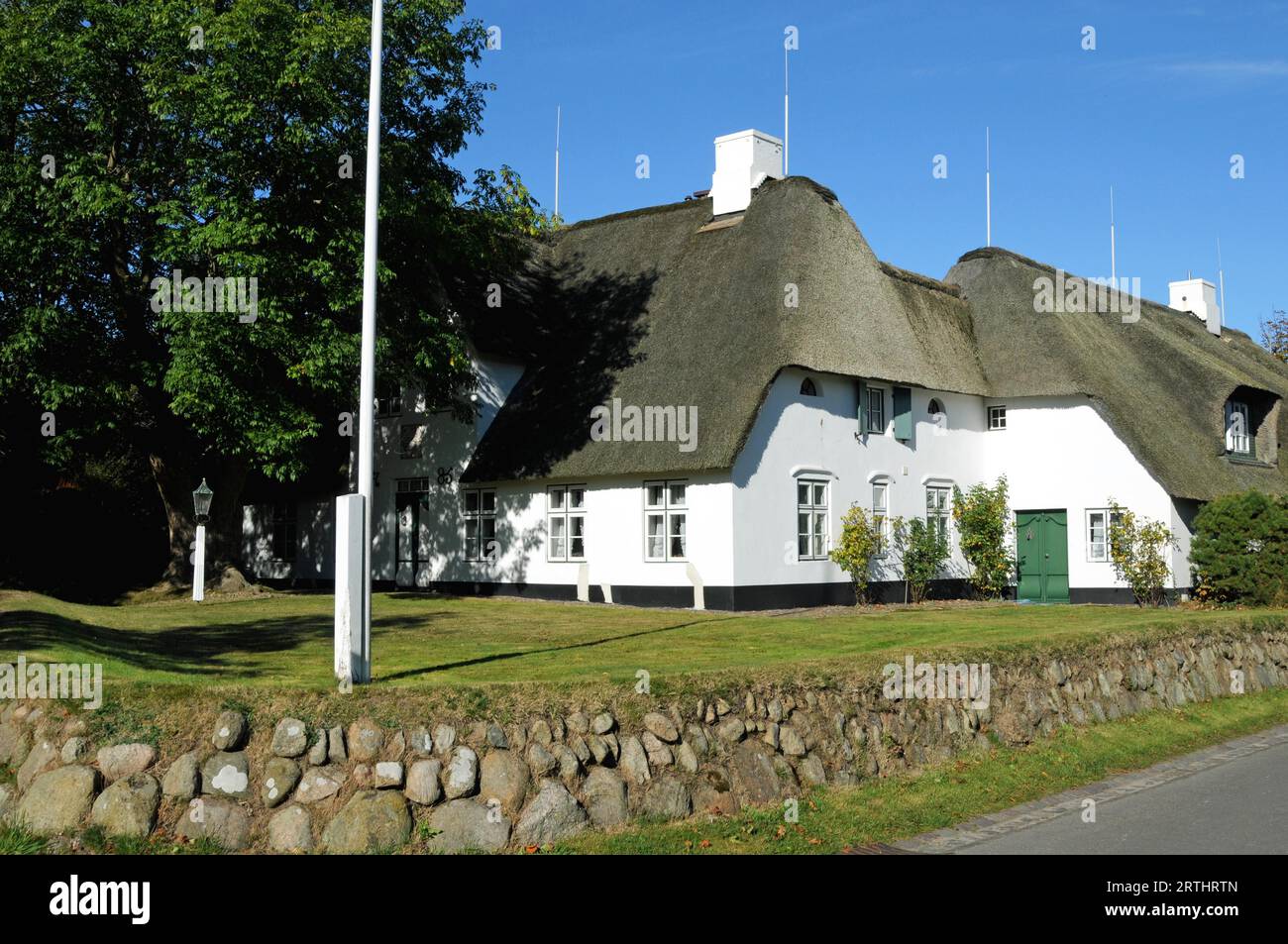 Friesisches Haus auf Sylt Stockfoto