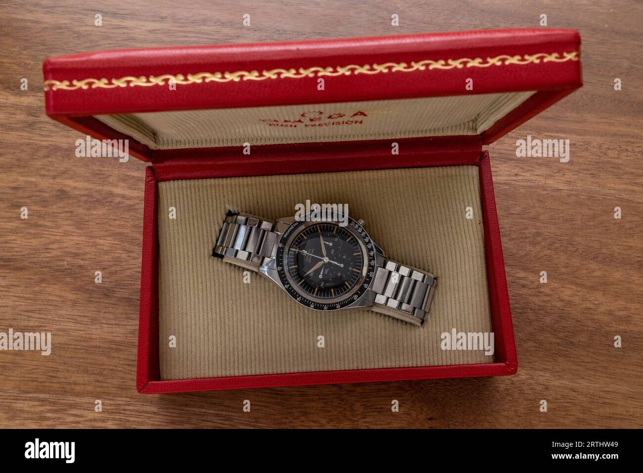 Omega Speedmaster 2998-1 Oval-O Stockfoto