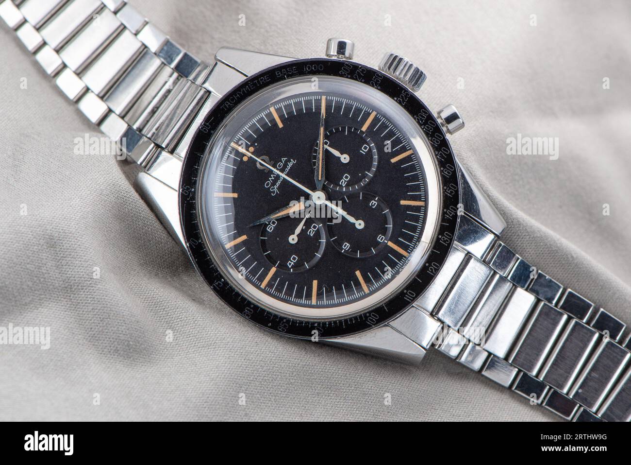 Omega Speedmaster 2998-1 Oval-O Stockfoto