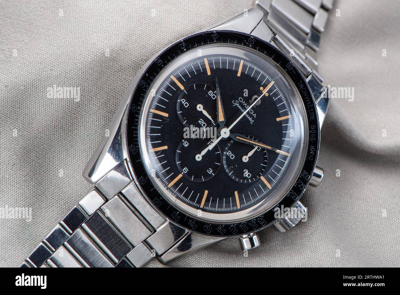 Omega Speedmaster 2998-1 Oval-O Stockfoto
