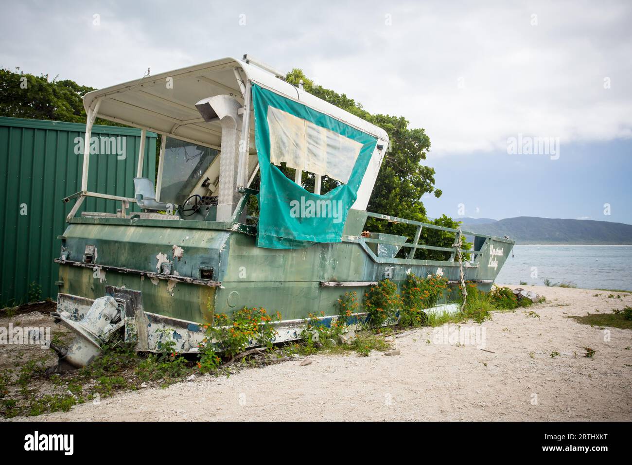 Cairns, Australien, Juni 29 2016: TA-Schiffswrack auf Fitzroy Island in Queensland, Australien Stockfoto