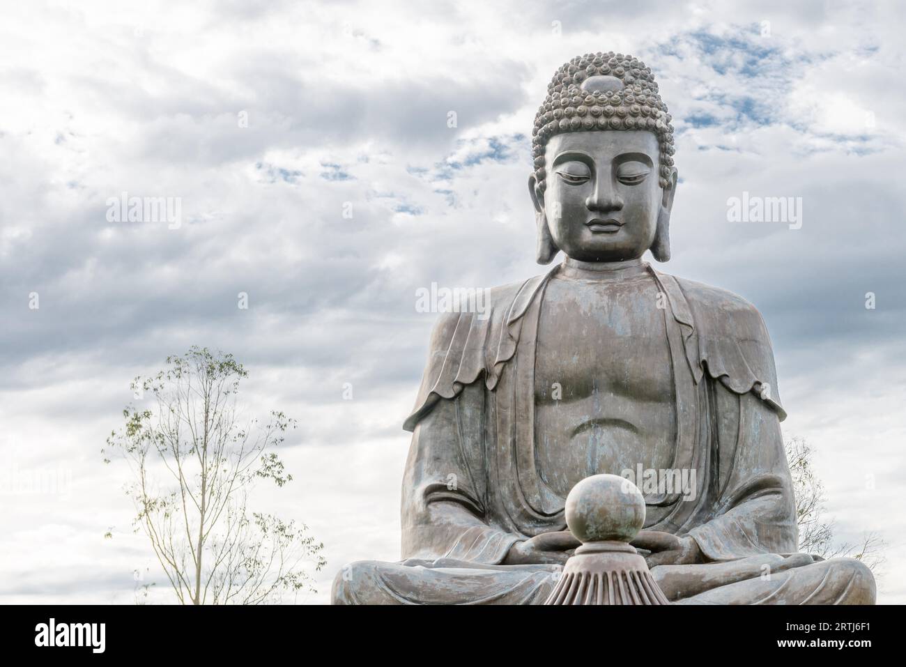 Buddha-Statue, die als Amulette der Buddhismus-Religion in Foz do Iguaçu, Brasilien Stockfoto