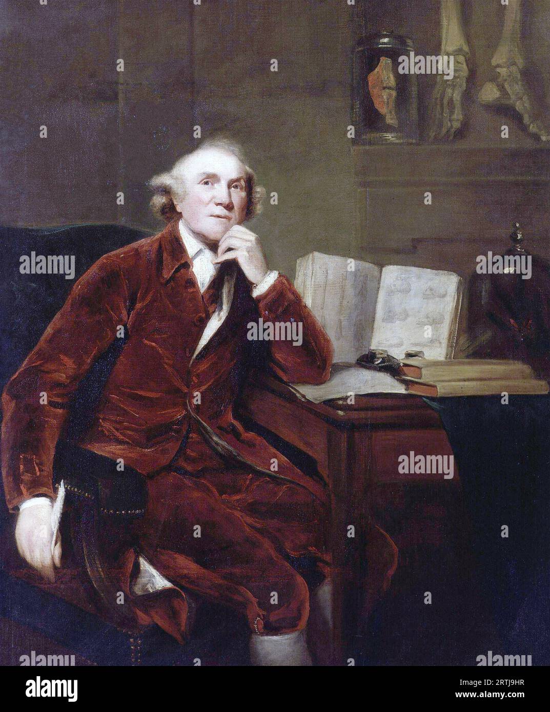 JOHN HUNTER (1728–1793) schottischer Chirurg und Wissenschaftler Stockfoto