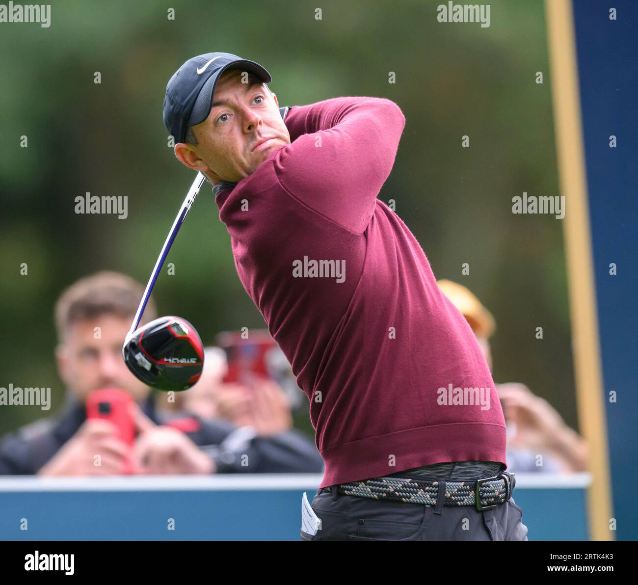 BMW PGA Championship – Wentworth, Großbritannien. September 2023. Rory McIlroy spielt während des Pro-am-Wettbewerbs bei der BMW PGA Championship. Picture Credit: Mark Pain/Alamy Live News Stockfoto