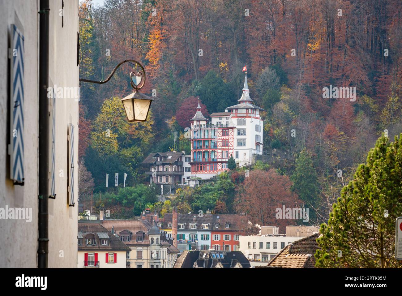 Schloss Schonegg - Luzern, Schweiz Stockfoto