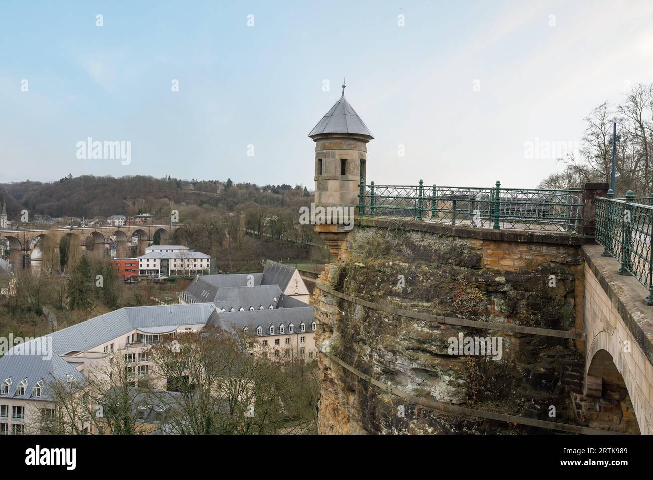 Spanische Revolver - Luxemburg-Stadt, Luxemburg Stockfoto