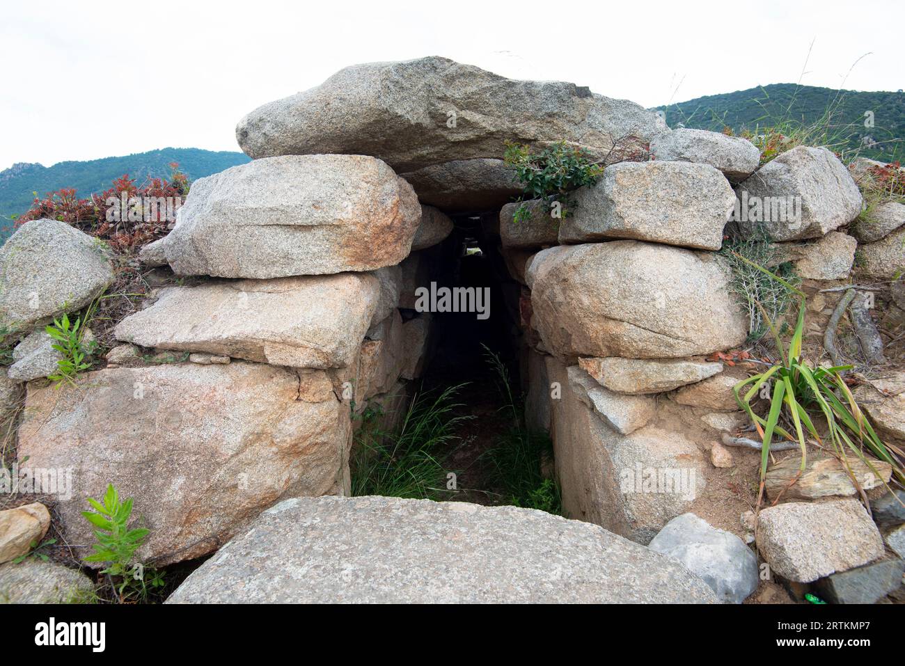 Osono Giants Tomb - Sardinien - Italien Stockfoto