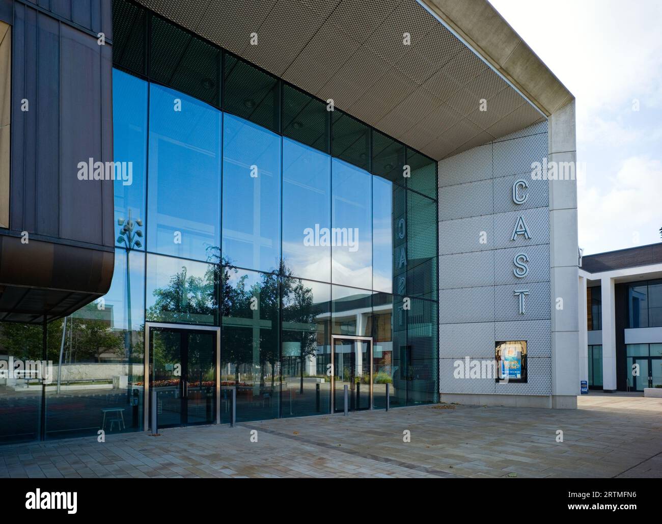 Das Cast Theater im Kulturviertel Doncaster Stockfoto