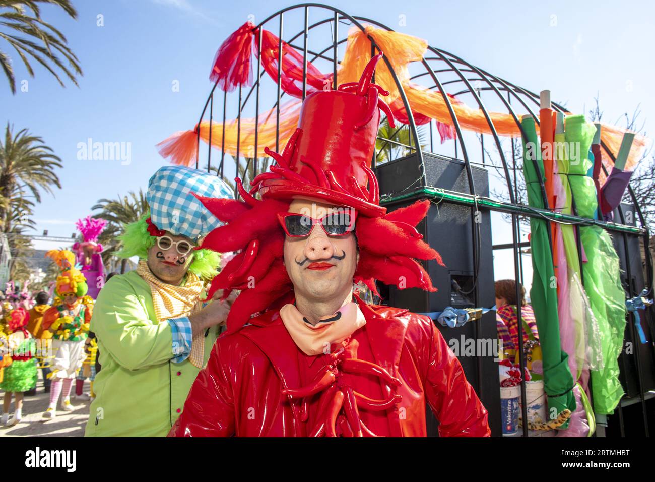 Sitges Carnival, Katalonien, Spanien Stockfoto