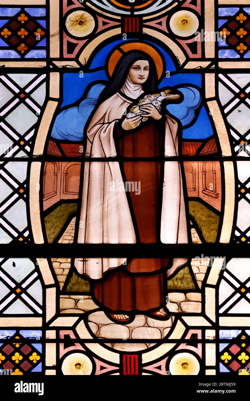 Die Muttergottes der Himmelfahrtskirche. Die Heilige Therese des