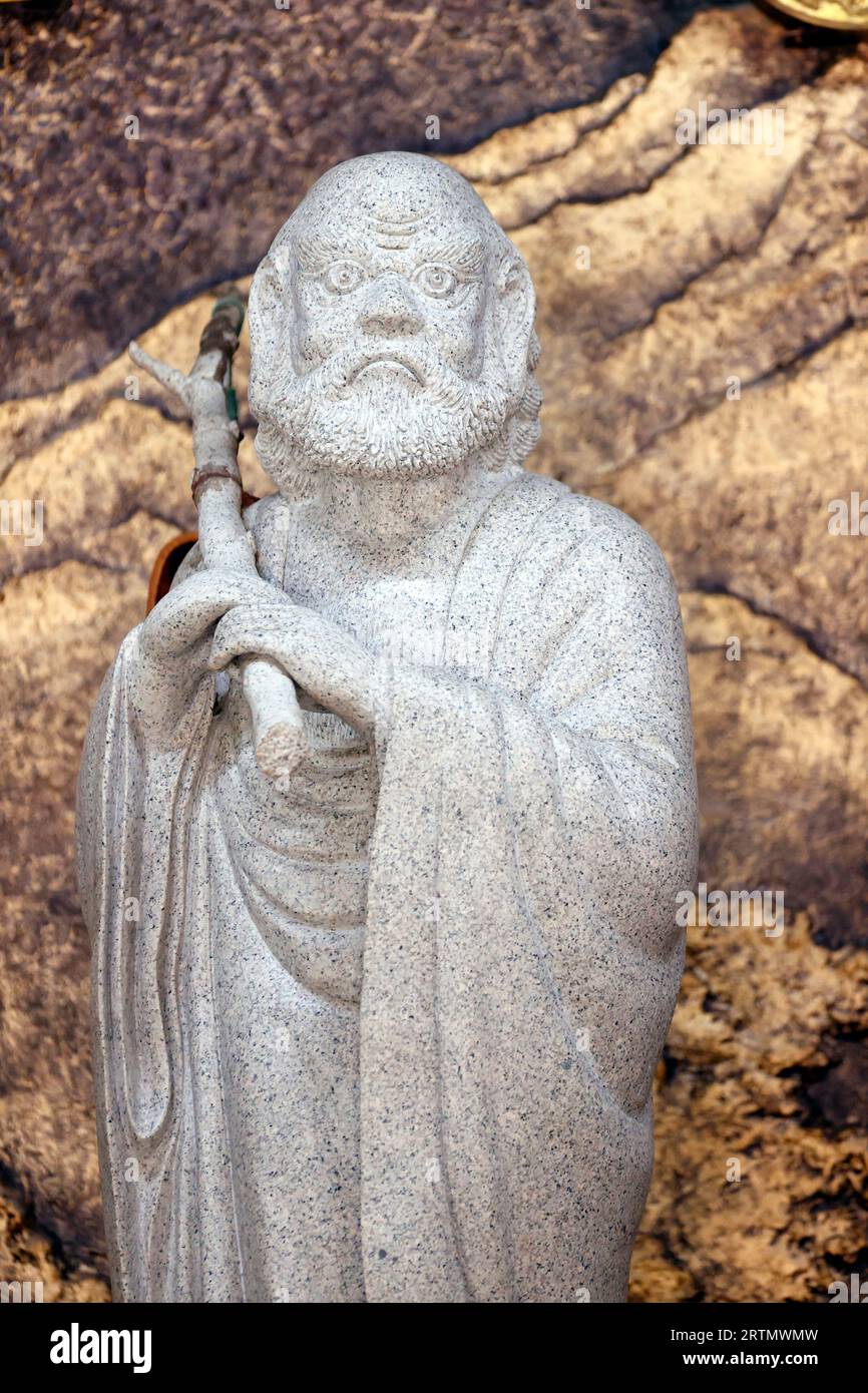 Kloster Truc Lam Phung Hoang Zen. Bodhidharma Daruma (5.6. Jahrhundert