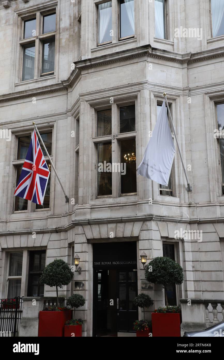 The Royal Horseguards Hotel, Whitehall Court, London, UK September 2023 Stockfoto