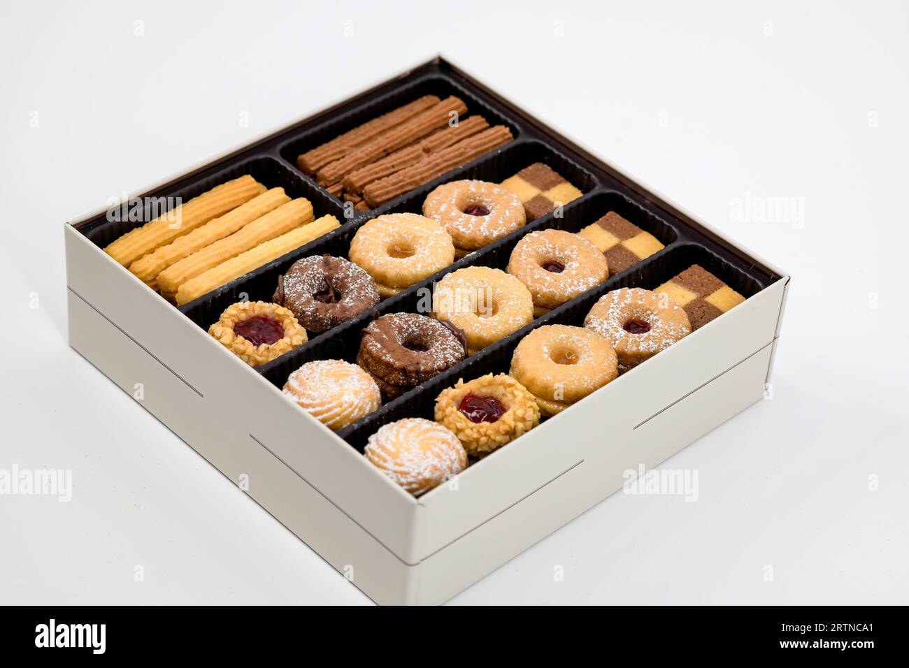 Weihnachten / Diwali Petitfour Blechdose Kekse und Kekse Sortiment