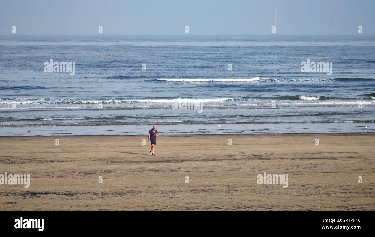 Küste am Alnwick Castle Northumberland, ein Veranstaltungsort von Harry Potter Stockfoto