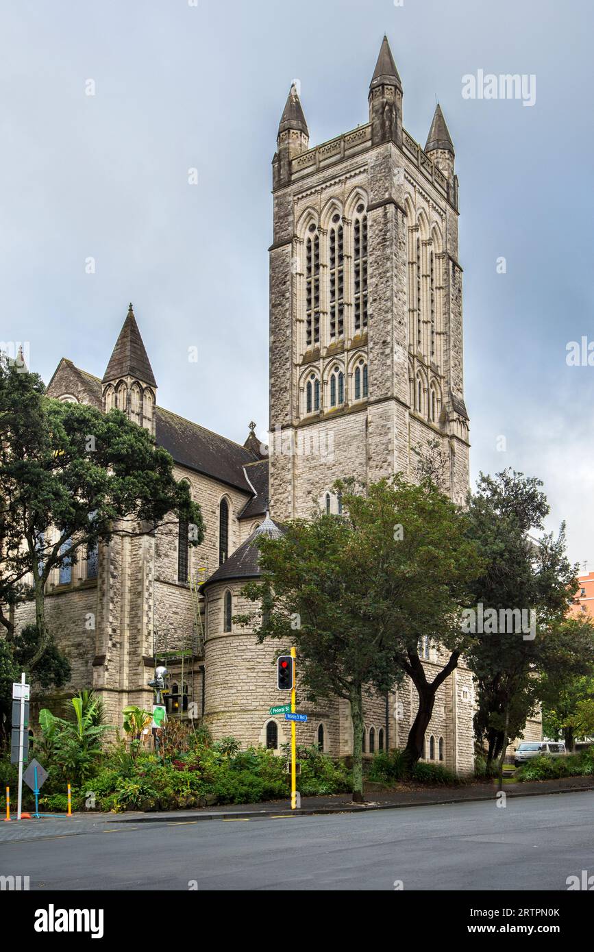 St Matthew's oder St Matthew-in-the-City, Auckland, North Island, Neuseeland Stockfoto