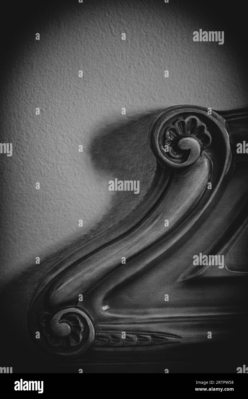 Alte Holzdekoration Stockfoto