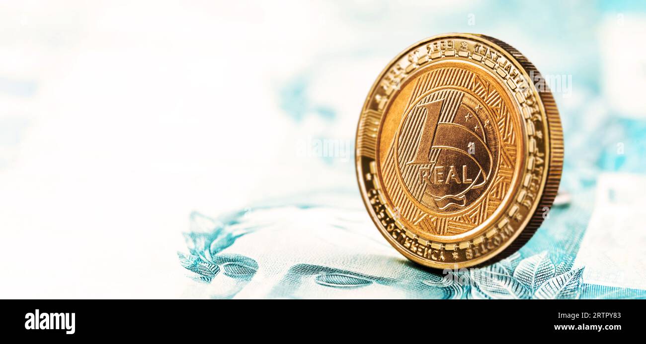 Real X oder DREX, brasilianische digitale Währung, brasilianische digitale Bitcoin-Währung von der Zentralbank von Brasilien, verwendet als digitale Version des Bra Stockfoto