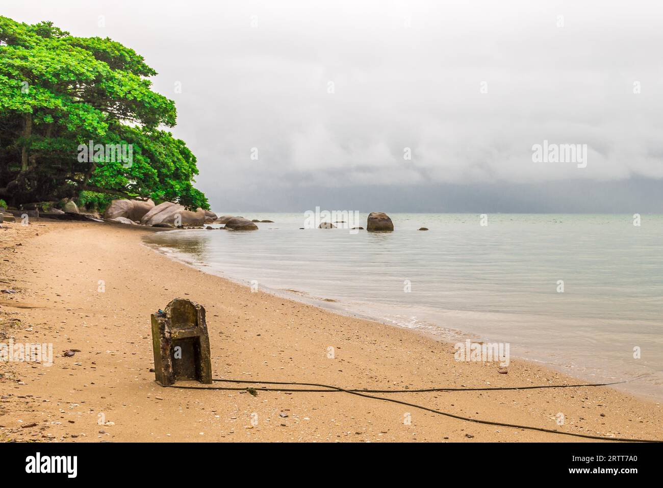 Ribeirao da Ilha in Florianopolis, Santa Catarina, Brasilien. Eines der wichtigsten Touristenziele in der südlichen Region Stockfoto