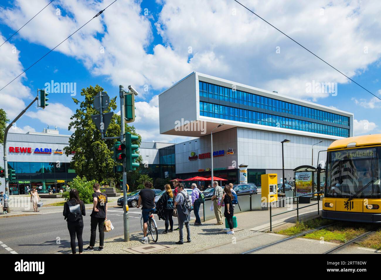 SP1 Einkaufszentrum am Strassburger Platz Stockfoto