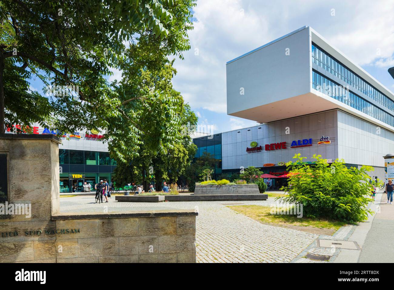 SP1 Einkaufszentrum am Strassburger Platz Stockfoto