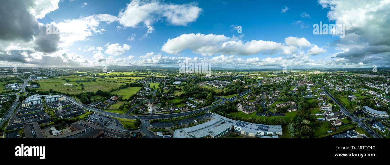 Luftaufnahme der Universität Limerick in Castleroy Stockfoto