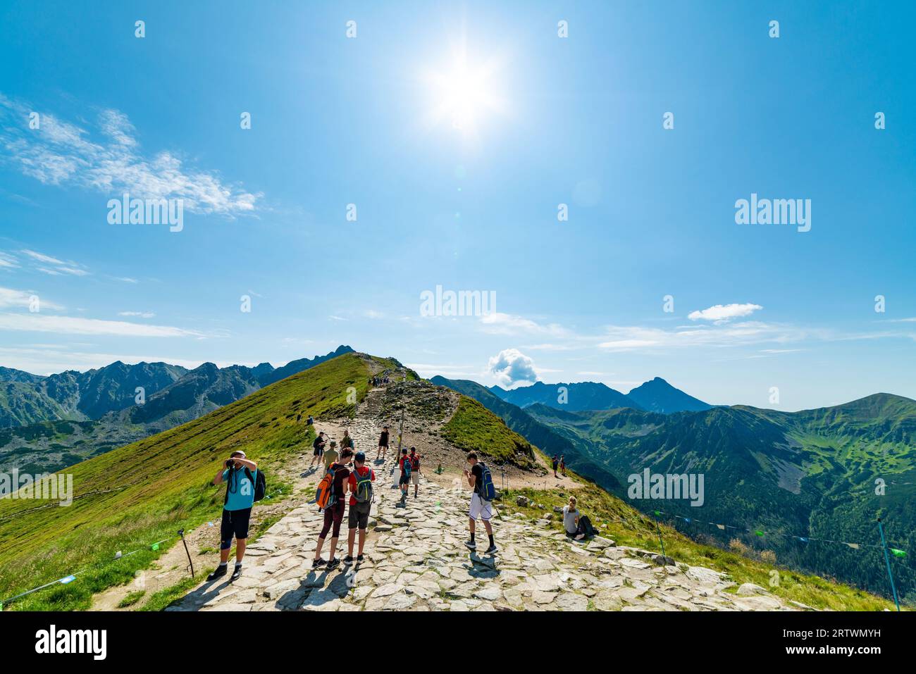 Tatry, Kasprowy Wierch, Foto Wojciech Fondalinski Stockfoto