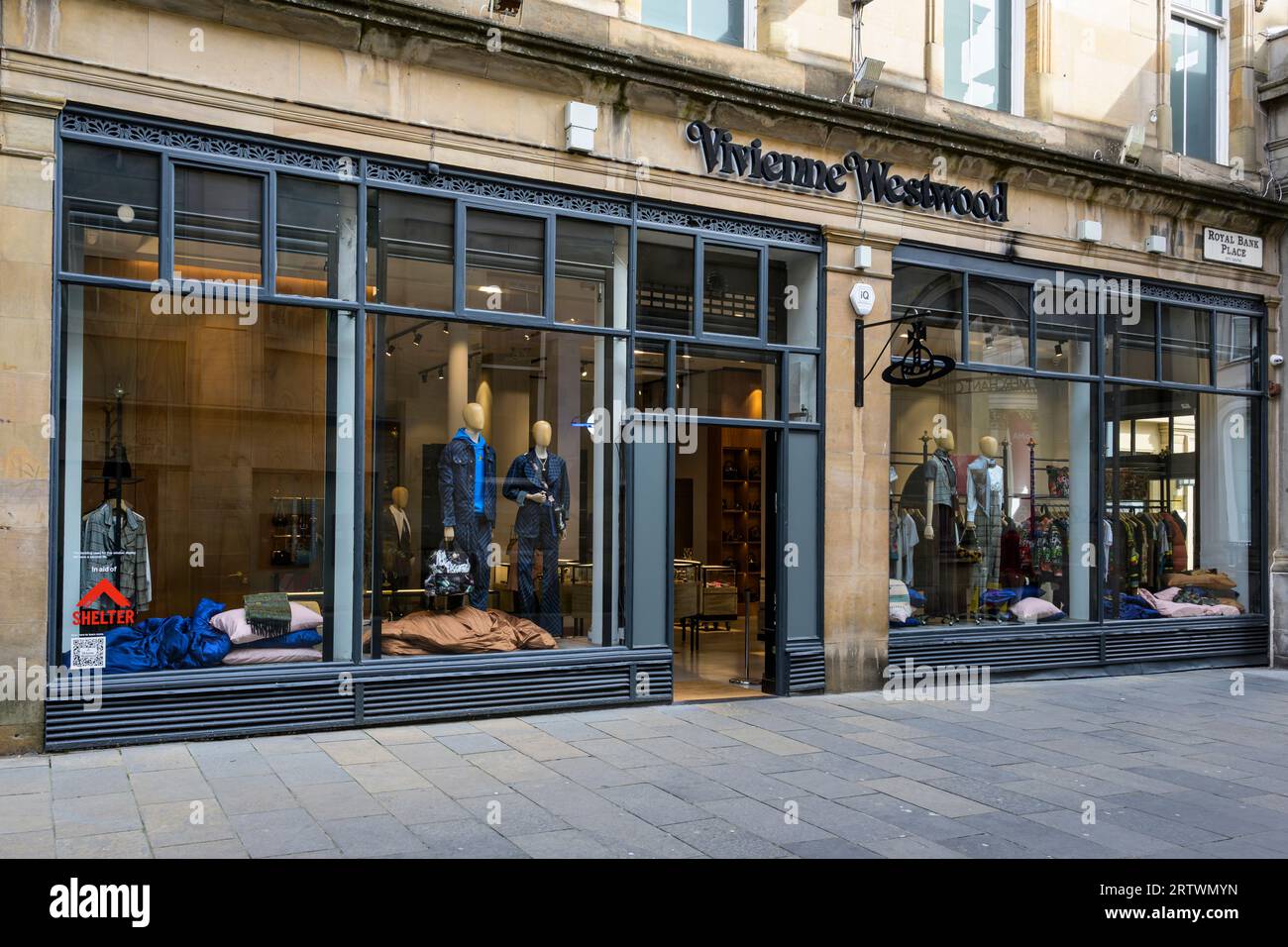 Vivienne Westwood Shop, Glasgow, Schottland, Großbritannien, Europa Stockfoto