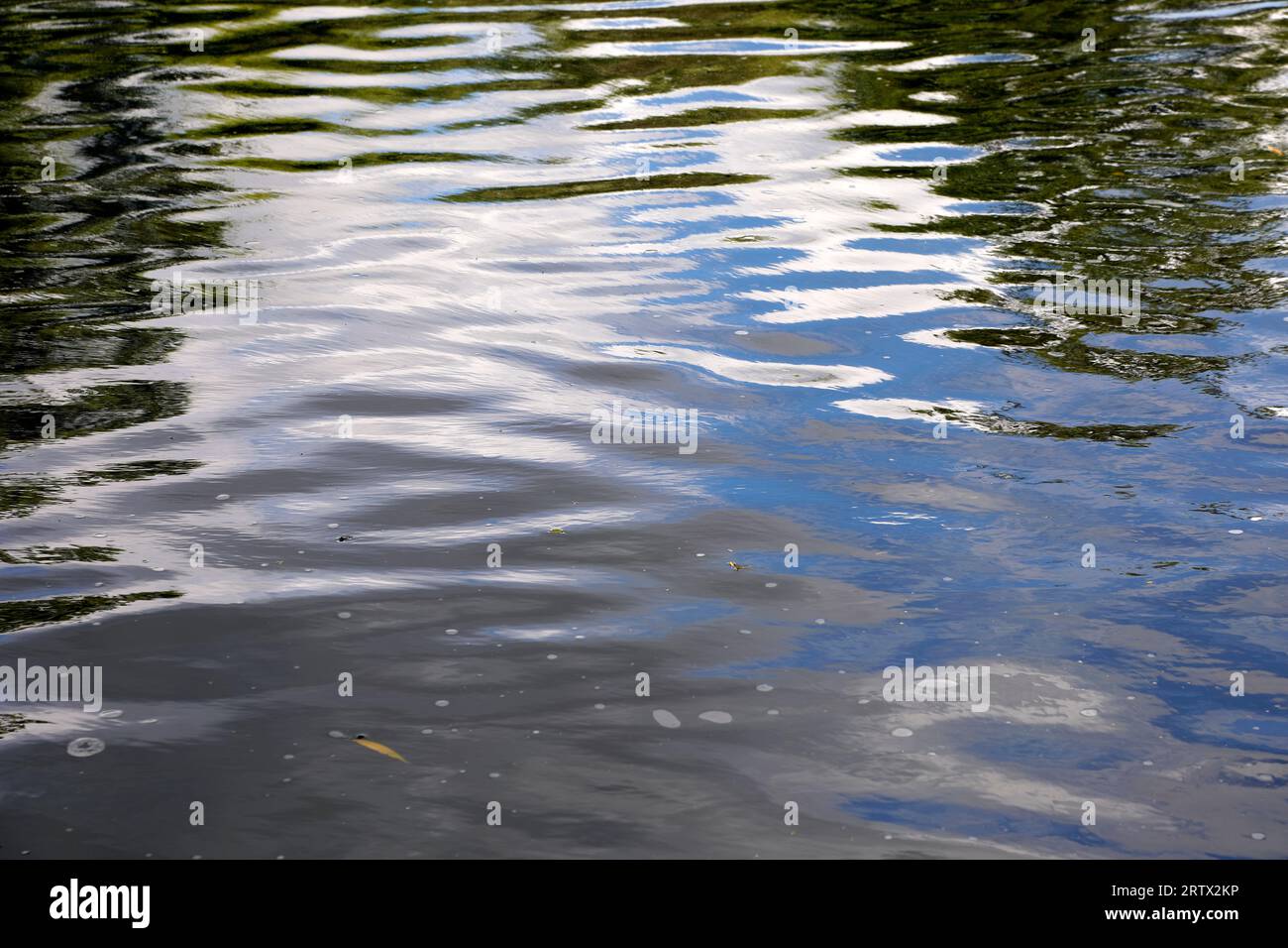 Fluß Waveney Stockfoto