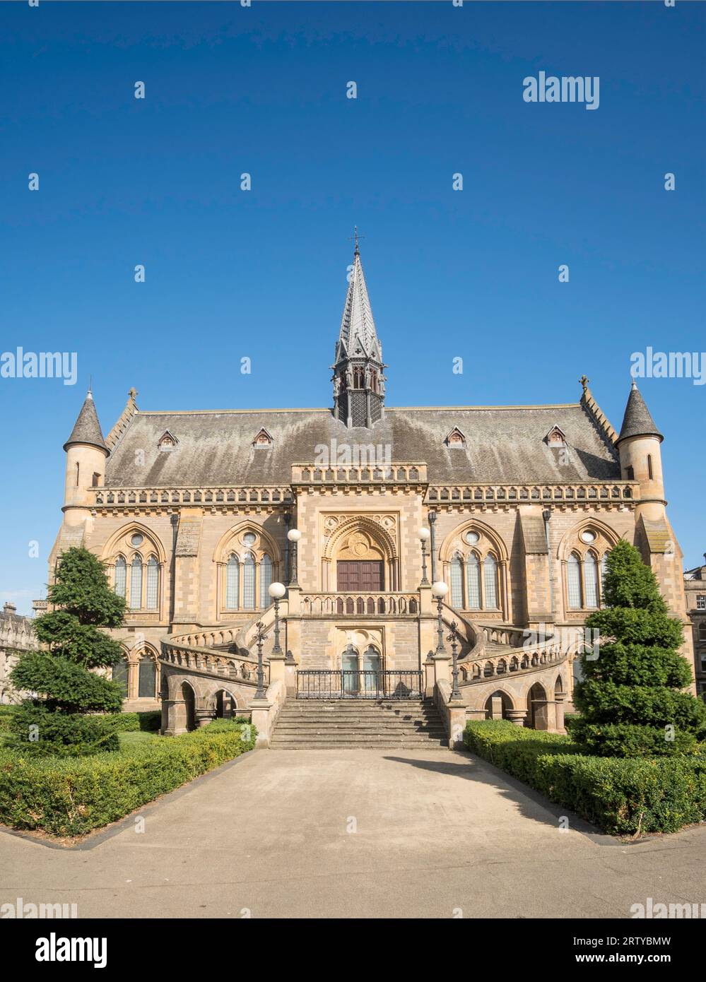 Die McManus Kunstgalerie und das Museum in Dundee, Schottland, Großbritannien Stockfoto