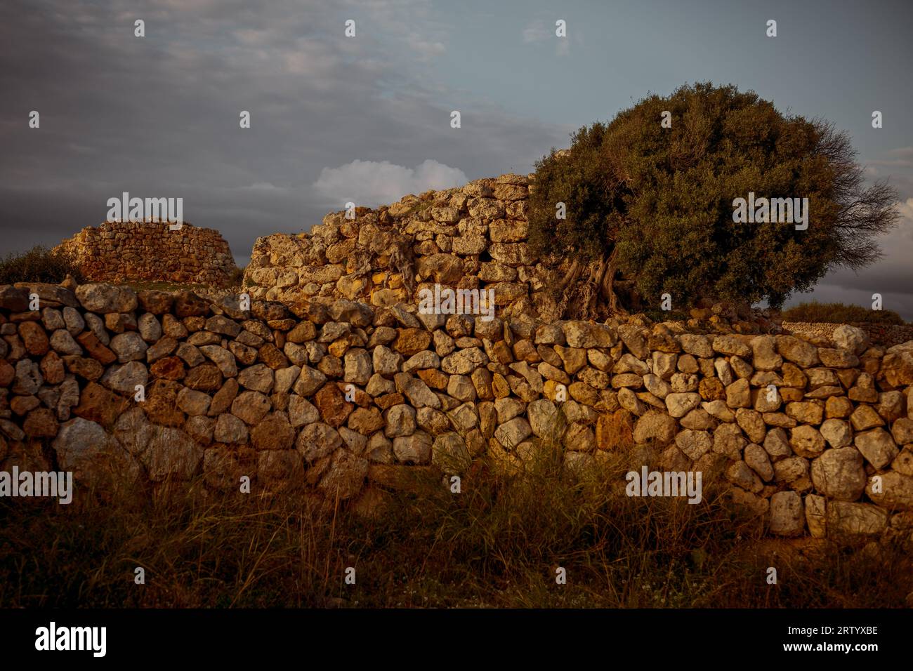 Ciutadella, Spanien. 15. September 2023 Menorcas talayotische Kultur