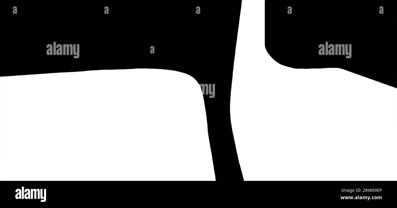 Schwarz Weiß Abstrakte Entwurfsmustervorlage Beispiel Form Objekt Leerraum Kopieren Leerraum Hintergrund Leer Modell. Stockfoto