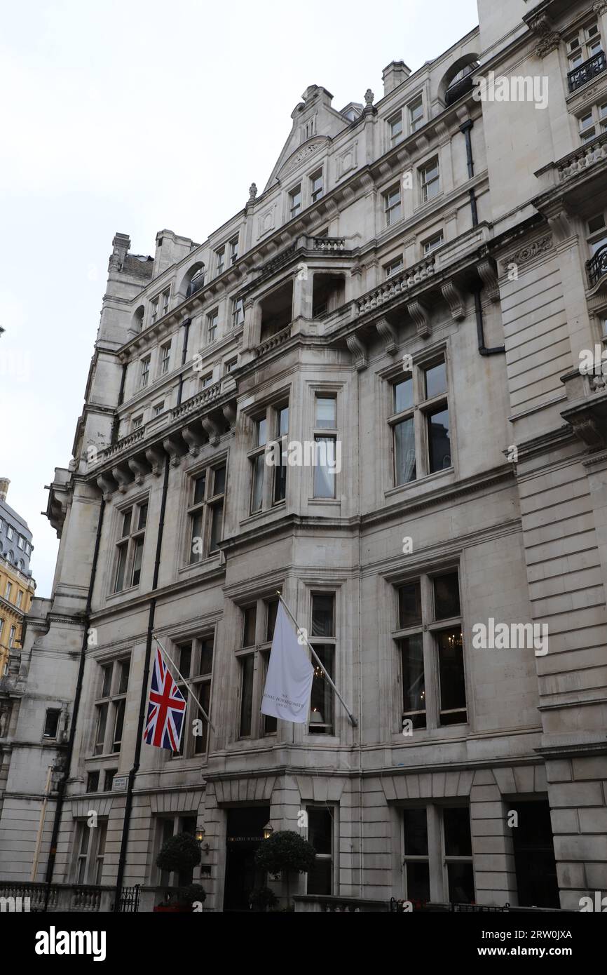 The Royal Horseguards Hotel, Whitehall Court, London, UK September 2023 Stockfoto