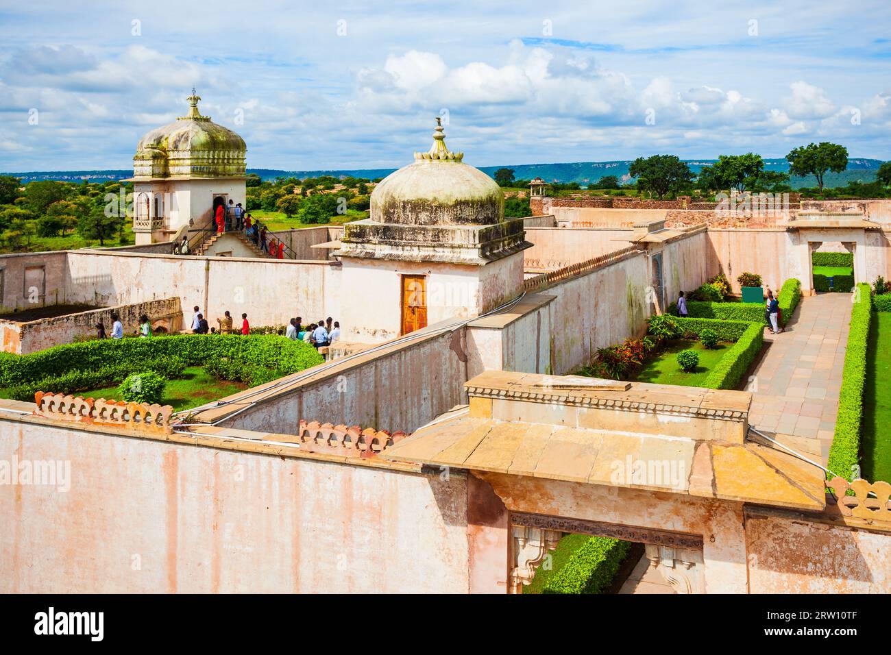 Maharani Shri Padmini Palace in Chittor Fort in Chittorgarh, Rajasthan, Bundesstaat Indien Stockfoto