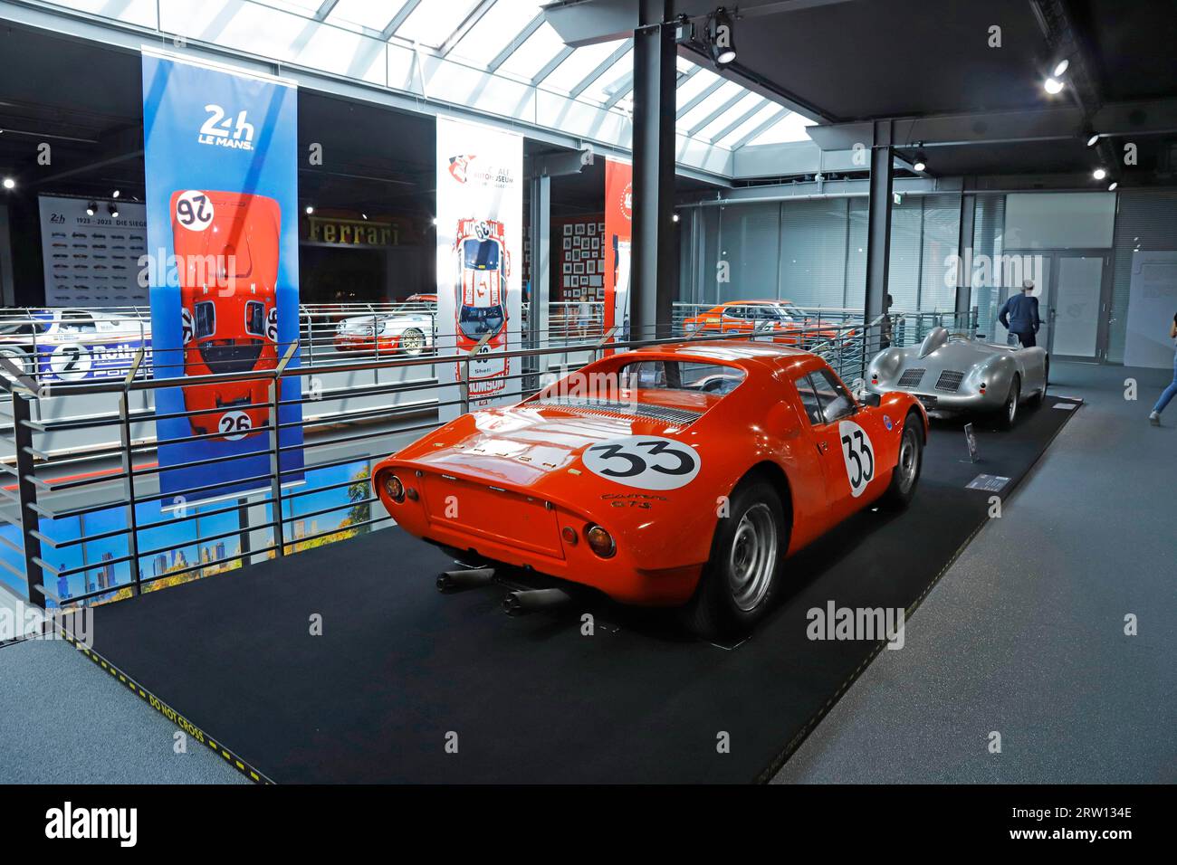 Porsche 904 GTS, Baujahr 1964, Sonderausstellung 24 Stunden Le Mans, National Automobile Museum The Loh Collection, Dietzhoelztal Stockfoto