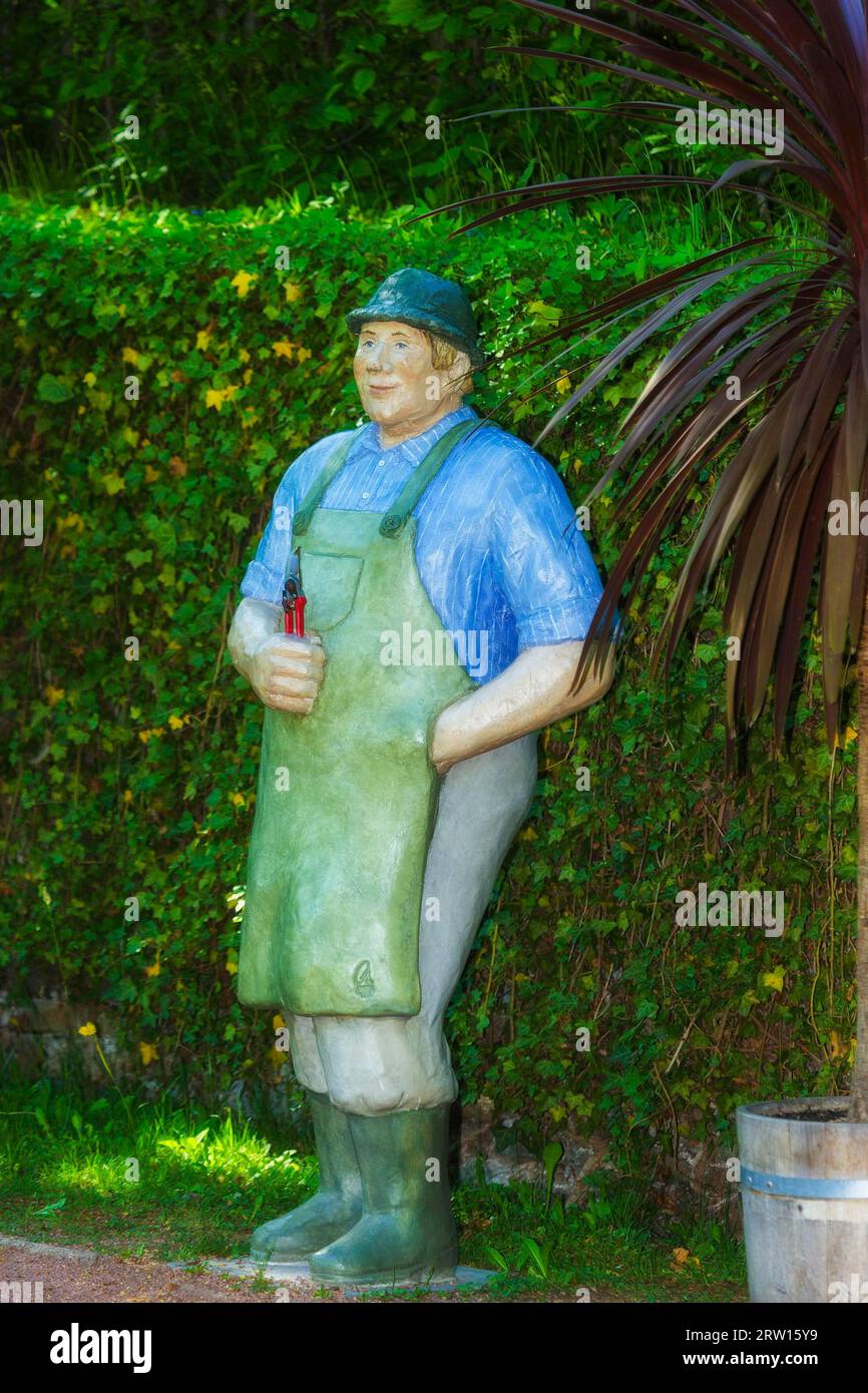 Schloss und Park Lichtenwalde Stockfoto