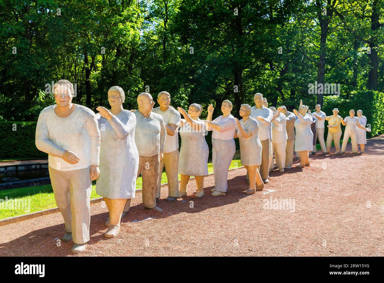 Schloss und Park Lichtenwalde Stockfoto