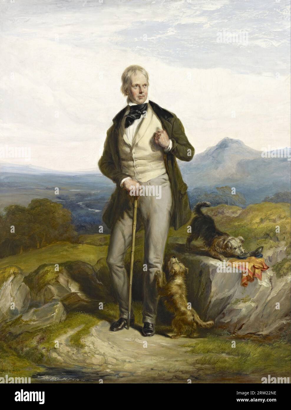 William Allsworth - Sir Walter Scott - 1844 Stockfoto