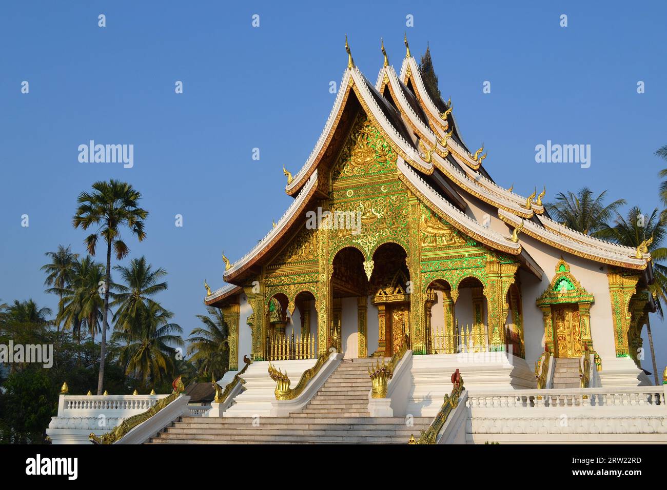 Königlicher Palast in Luang Prabang (Laos) Stockfoto