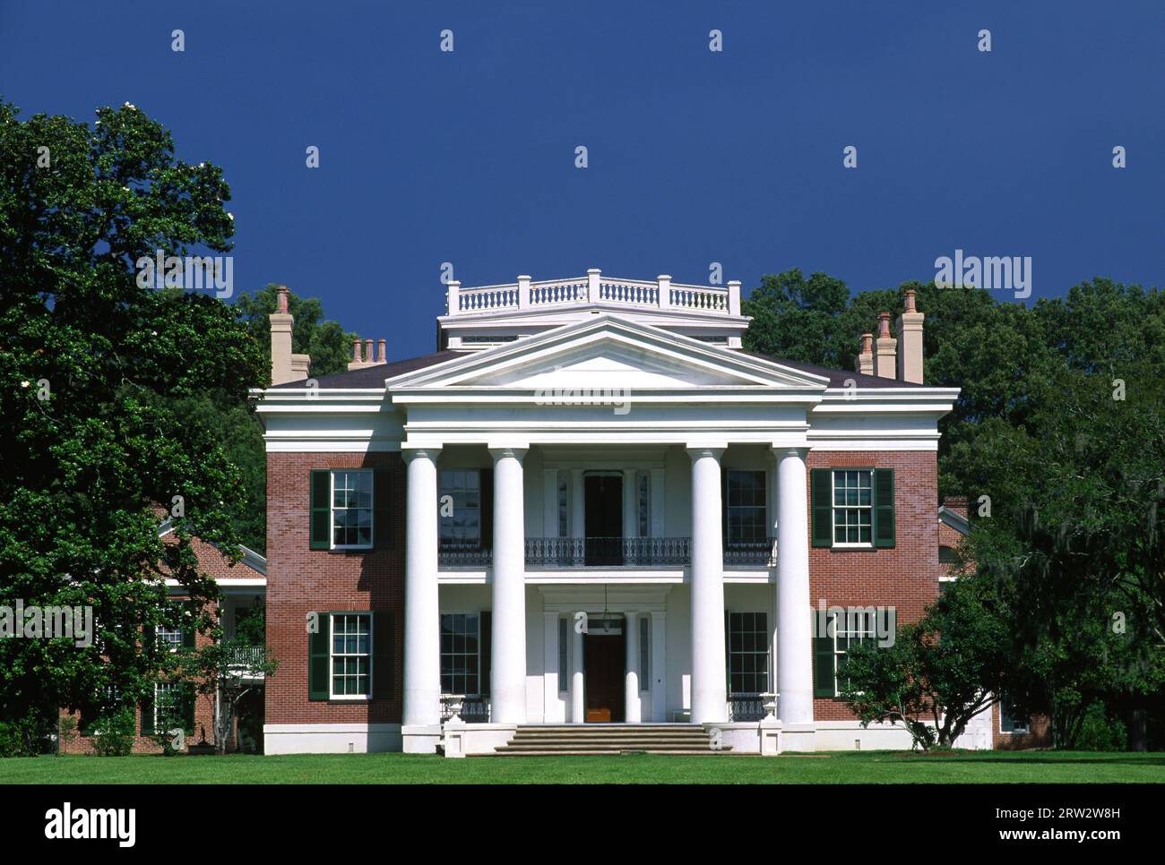 Melrose Mansion, Natchez National Historic Park, Mississippi Stockfoto