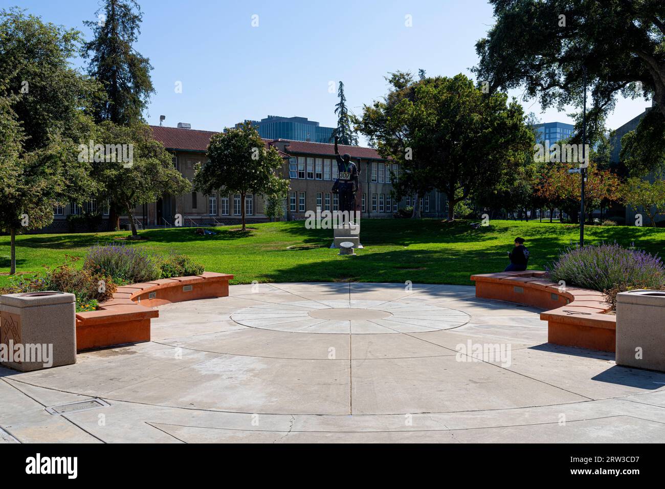 San Jose State University im Sommer Stockfoto