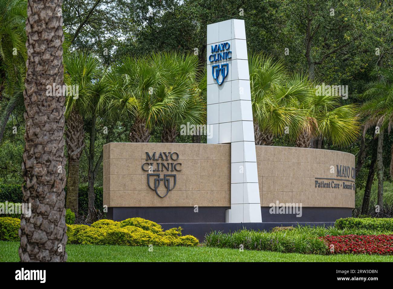 Mayo Clinic in Jacksonville, Florida. (USA) Stockfoto