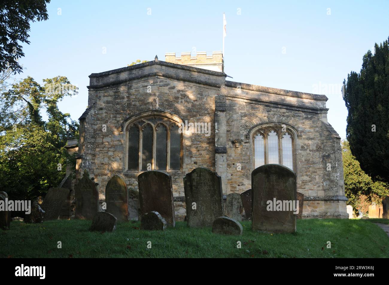 St Faith Church, Newton Longville, Buckinghamshire Stockfoto