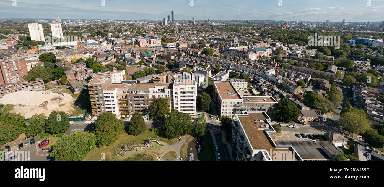 Acton ist eine Stadt im Westen Londons, England, innerhalb des Londoner Borough of Ealing Stockfoto