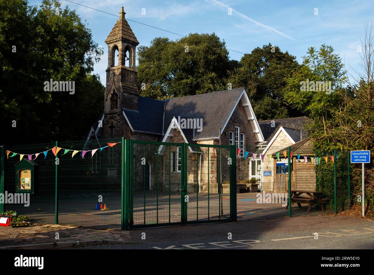 Woodbury Salterton Grundschule, Devon Stockfoto