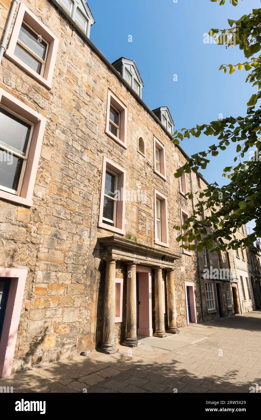 Die University of St Andrews Abteilung für mittelalterliche Geschichte Gebäude, Fife, Schottland, Großbritannien Stockfoto