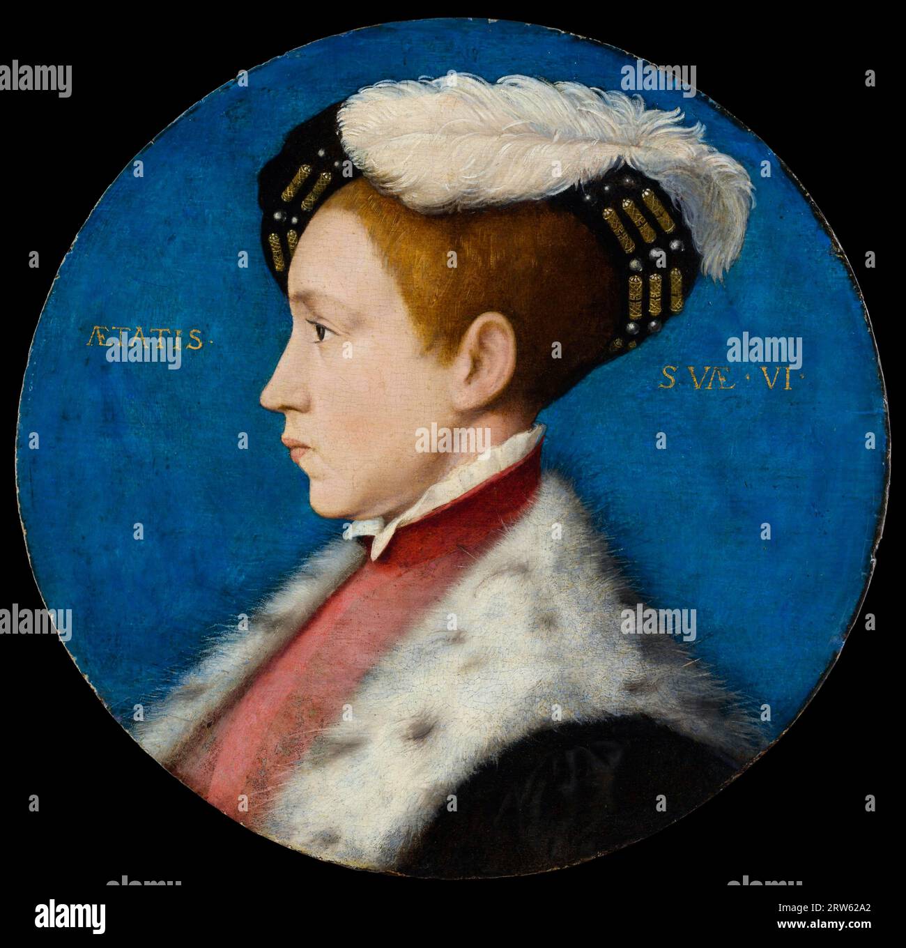 Eduard VI., 1537–1553, When Duke of Cornwall, Artist: Workshop of Hans Holbein the Younger CA. 1545; überarbeitet 1547 oder höher Stockfoto