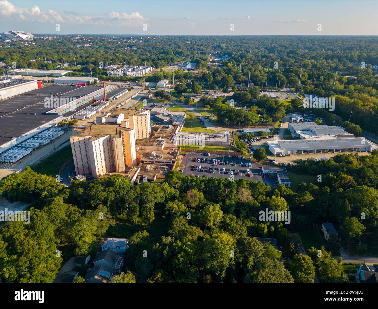 Fulton County Gefängnis Atlanta GA USA Stockfoto